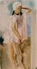 Самохвалов А.Н. Девочка в панамке. (Девочка в розовом). 1929